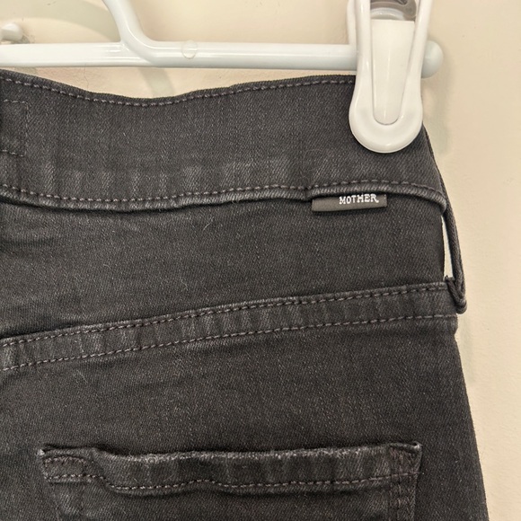 MOTHER - The Mid Rise Dazzler Ankle Size 24 in Not Guilty (black) - Picture 9 of 12